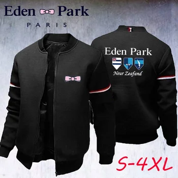 2021 Eden Paris Print Barbati Toamna și Iarna Culoare Solidă Haina Casual în aer liber Baseball Haine Man Slim Fit Sport Jacheta cu Fermoar 4