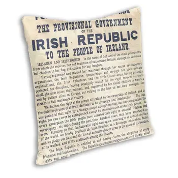 1916 Irlandezii Proclamarea Dakimakura Pernă de Pernă Perne Anime Dakimakura Pernele de Acoperire 60x60 4