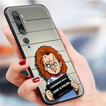 Film de groaza Chucky Dragoste drăguț Telefon Caz Pentru Xiaomi Mi Poco X3 NFC M3 F3 Nota 10 Lite 11 Ultra 10T Pro 5G 9T Moale Capac Negru 4