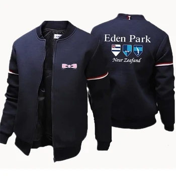 2021 Eden Paris Print Barbati Toamna și Iarna Culoare Solidă Haina Casual în aer liber Baseball Haine Man Slim Fit Sport Jacheta cu Fermoar 5