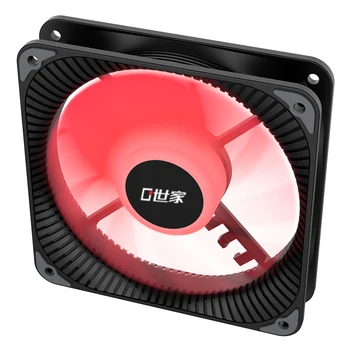 FC120 lumină roșie inteligent versiune 12CM silent singur ventilator mic de patru-pin 9 fan șasiu pentru lame ventilatorului de răcire