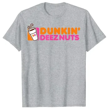 Dunkin' Deez Nuts - Dunkin Deeznuts T-Shirt Estetice Haine Graphic Tee Camasi Topuri